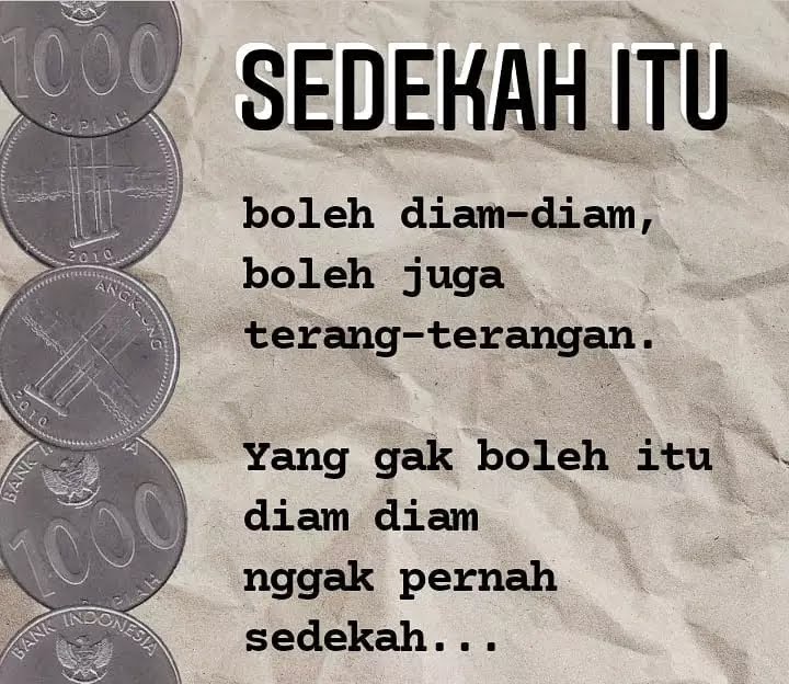 Jadilah seperti tetesan hujan yang memberi kehidupan bagi yang membutuhkan 🙏✍️