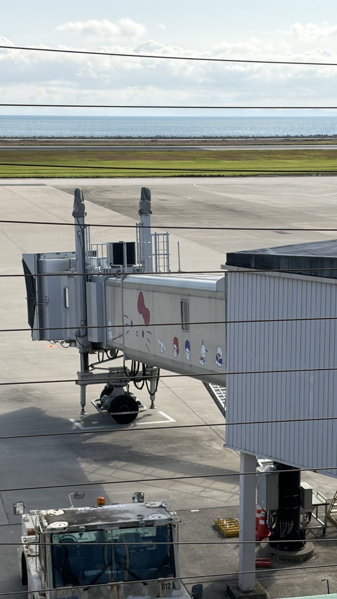 飛行機待ち✈️
#ハローキティ空港
#ありがとう大分