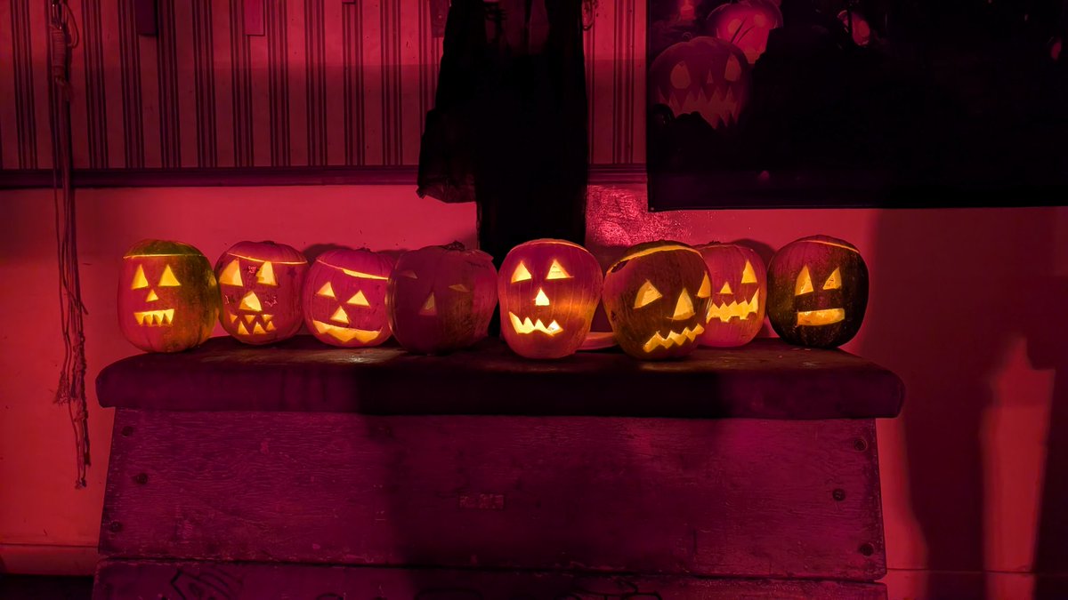 We made pumpkins at Westgate old school yesterday