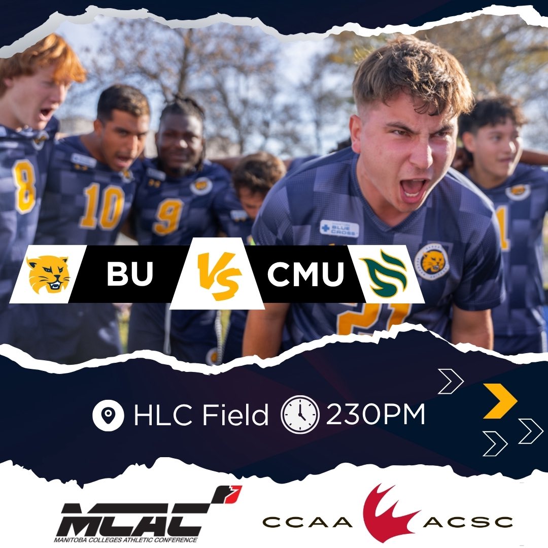 It’s C H A M P I ⚽️ N S H I P 🏆 Game Day

Bobcat men’s soccer goes for the top prize with a trip to nationals on the line.

😼🆚🕊️
