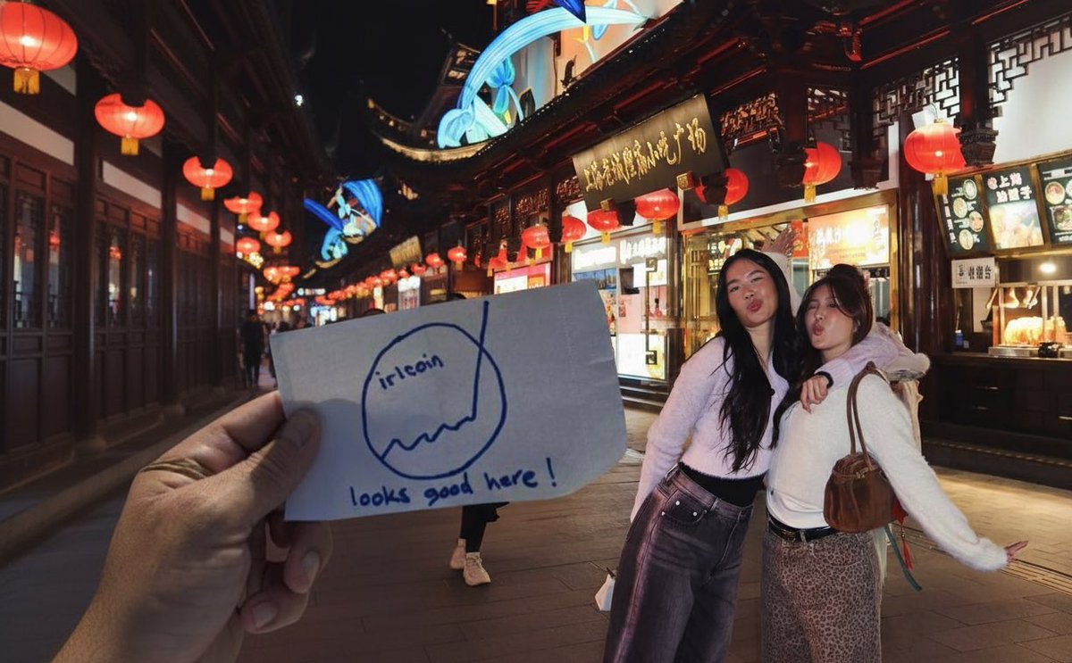 I took my girlfriends out today I think irlcoin looks good here