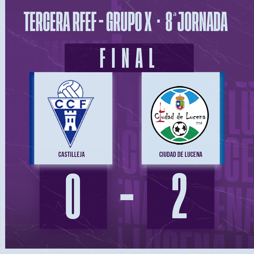 ⏰ 94' | 𝘾𝙖𝙨𝙩𝙞𝙡𝙡𝙚𝙟𝙖 0️⃣ - 2️⃣ 𝙇𝙪𝙘𝙚𝙣𝙖

🏁 ¡Final del partido!... ➕3️⃣ 𝐆𝐫𝐚𝐧 𝐕𝐈𝐂𝐓𝐎𝐑𝐈𝐀 𝐝𝐞𝐥 𝐞𝐪𝐮𝐢𝐩𝐨 𝐟𝐮𝐞𝐫𝐚 𝐝𝐞 𝐜𝐚𝐬𝐚 𝐩𝐚𝐫𝐚 𝐬𝐞𝐠𝐮𝐢𝐫 𝐬𝐮𝐦𝐚𝐧𝐝𝐨... 👊🏼 𝐕𝐚𝐦𝐨𝐬 𝐋𝐔𝐂𝐄𝐍𝐀..ⵑⵑ 💙