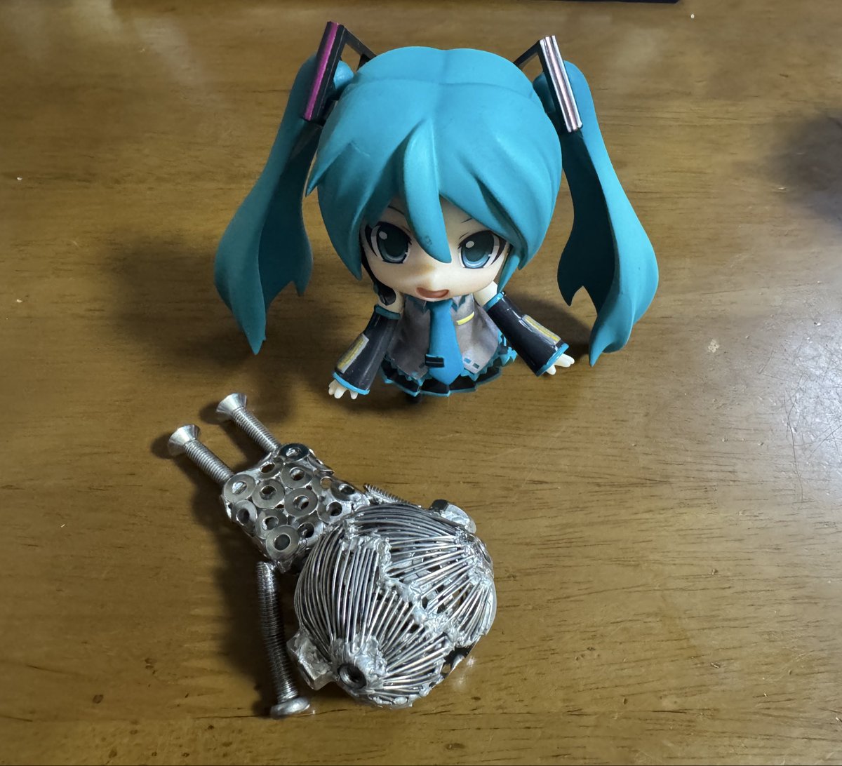 今回のツインテールは
1層目からミッチミチです！
#メタルフィギュア