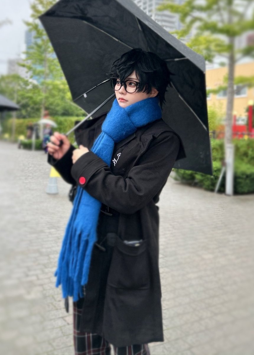 x_x__008's tweet image. ペルソナ5の主人公してましたｰｰ😆✌️
雨大変だったけど楽しかった☔️
 #池ハロ2025