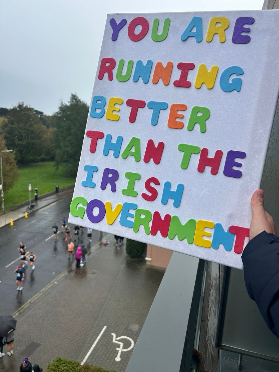 Best of luck to all Dublin Marathon runners...