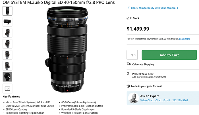 Olympus 40-150mm f/2.8 PRO Review by Chris Baitson: "sharp and versatile" -  43rumors.com/olympus-40-150…