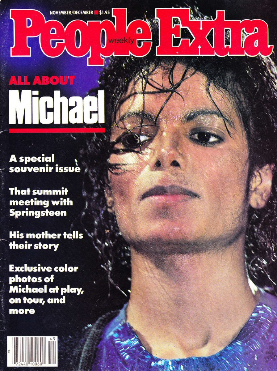 Michael Jackson; "People Extra" Magazine November/December 1984. FULL ARTICLE A thread💕