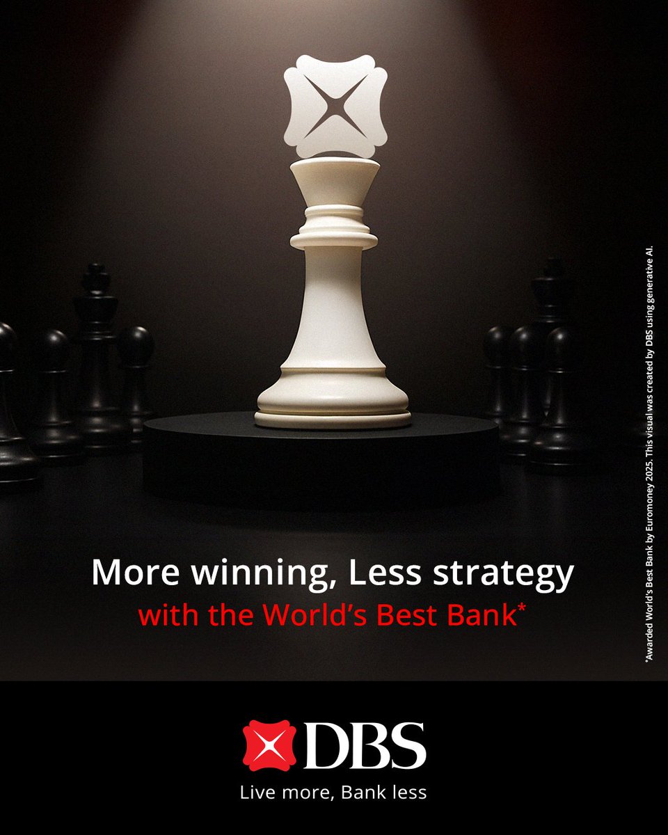 Our solid financial performance, commitment to customer excellence, focus on innovation, and a strong sense of purpose make us the World’s Best Bank*

Explore more: 
go.dbs.com/3JbAZRZ

*Euromoney Awards for Excellence 2025

#DBSBankIndia #BankOnDBS