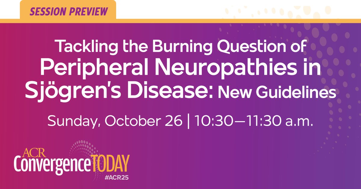 American College of Rheumatology tweet media