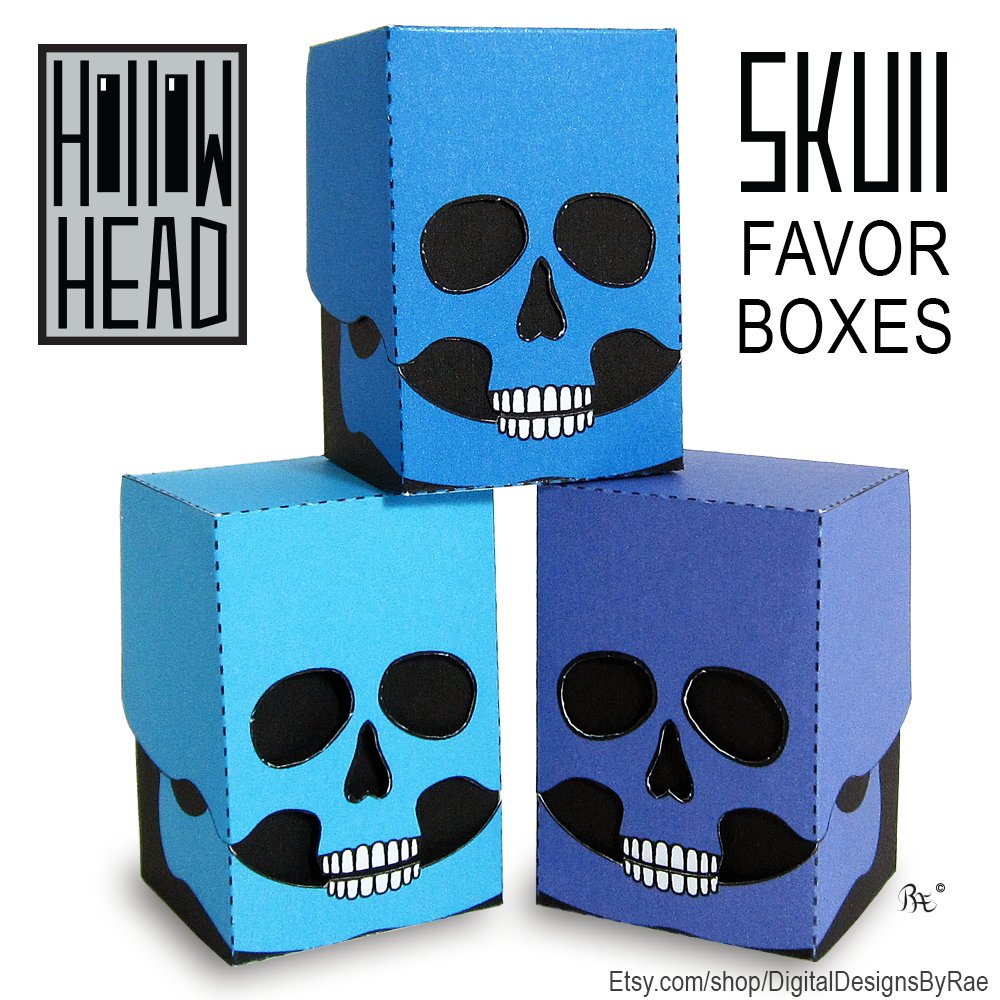 Rae_didit's tweet photo. Shades of Blue Skulls! https://t.co/fuLmpDyA60 #skull #skeletonhead #dayofthedead #halloween #blue #purple #minisize #treatfavorbox #printable #Etsy https://t.co/YWO4xPHBtG