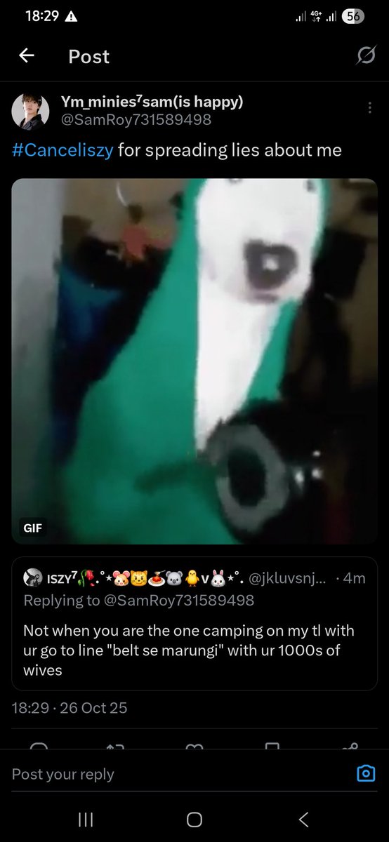 jkluvsnjsthighs's tweet photo. Fake hate campaign #cancelsam
Like you guys can clearly see i didn't lie https://t.co/Fk9wOkqk58