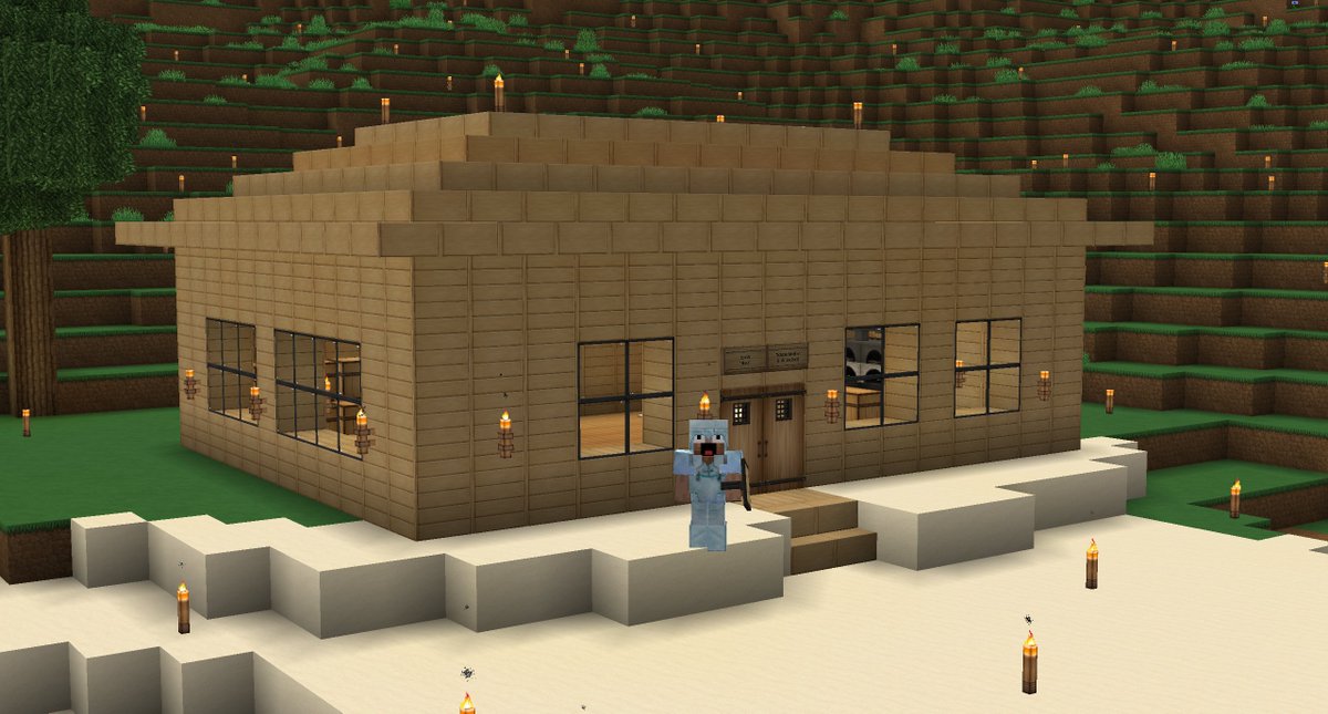 Es ist passiert ... Ich habe es getan! Ich habe ein Haus und das an Tag 1!
Es ist unglaublich hässlich! ICH LIEBE ES 😂
#CraftAttack
