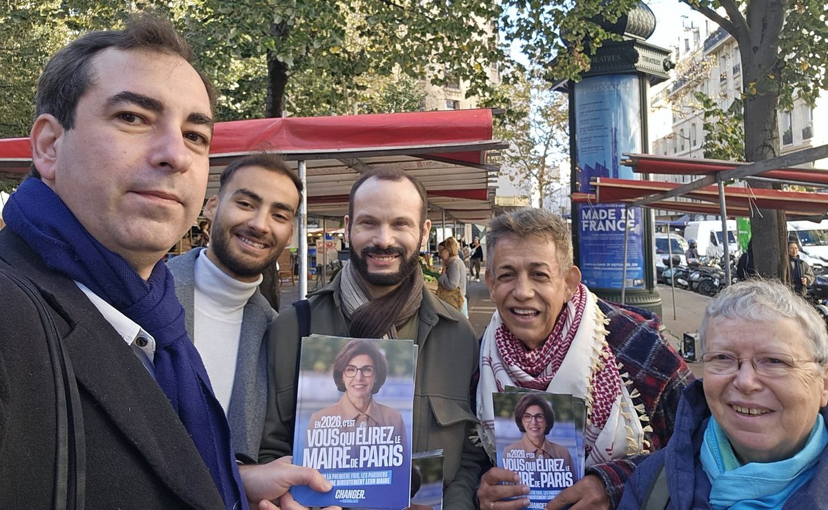AvecDati2026's tweet image. Toutes les équipes de @datirachida étaient sur le terrain ce weekend pour tracter!
Un message important: les 15 & 22 mars 2026, vous voterez 2 fois à chaque tour👇
🗳️Pour élire @datirachida Maire de Paris
ET
🗳️Pour élire votre Maire d'arrondissement
#Vivement2026!