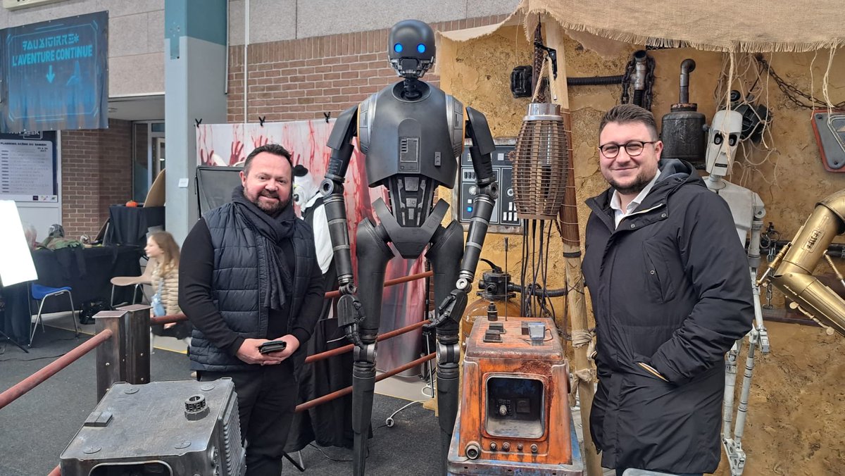 BrunoBilde's tweet photo. À #Wingles, avec @Thom_Morelle, pour la Win’Geek édition 2025.
Collectionneurs, fans, curieux : foncez-y !
Félicitations à Christophe Druelles, le grand organisateur de ce bel événement 👏🏻 https://t.co/eJydwrcLHy