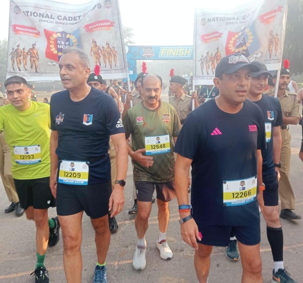 CdrNcc57694's tweet photo. As a mark of honour to Indian soldiers on occasion of 79th Shaurya Divas the NCC cadets not only participated with great zeal and enthusiasm but also supported noble initiative of Indian Army by working hand in hand to make the event a resounding success. 
#DGNCC 
#MoD
#ADGPI https://t.co/3BHnJoWAz0