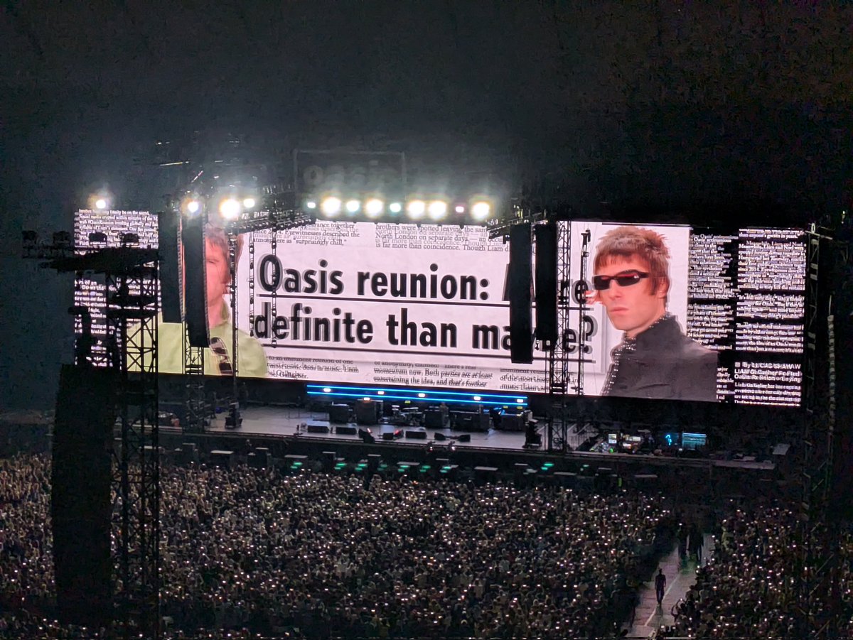 ruminatsu's tweet photo. oasis良すぎた
あっという間すぎた…
夢のようで4回くらい泣いた(T_T)
ありがとうoasis
#oasis
#oasislive25 https://t.co/wKxWNZQPP4