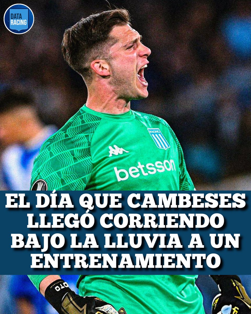 DataRacingOK's tweet photo. 🥹🩵 ATENCIÓN A ESTAS PALABRAS DE COSTAS PARA DESTACAR EL COMPROMISO DE CAMBESES CON RACING:

👉🏻 "CAMBESES SE MERECE TODO. Cuando lo fui a buscar le dije que iba a ser suplente, porque mi arquero y Capitán era Arias. En Vélez le pagaban más y lo llamé y me dijo 'Gustavo quedate tranquilo. Yo voy'. Él estuvo preparándose para este momento, nunca se relajó y entrenó siempre al 100%. UN DÍA SE INUNDÓ TODO, SE LE QUEDÓ LA CAMIONETA Y VINO CORRIENDO AL ENTRENAMIENTO. Es más, me pidió perdón por haber llegado tarde cuando había hecho 5 ó 6 kilómetros bajo la lluvia. Son de esos pibes que se merecen todo…".

🎙️ BeIN Sports
