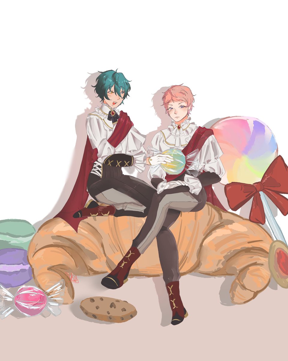adepiWind's tweet photo. Day 2: candy 

[🍬🥐]

#Shumikaweek2025 #宗みか https://t.co/0NhdH4eDs7