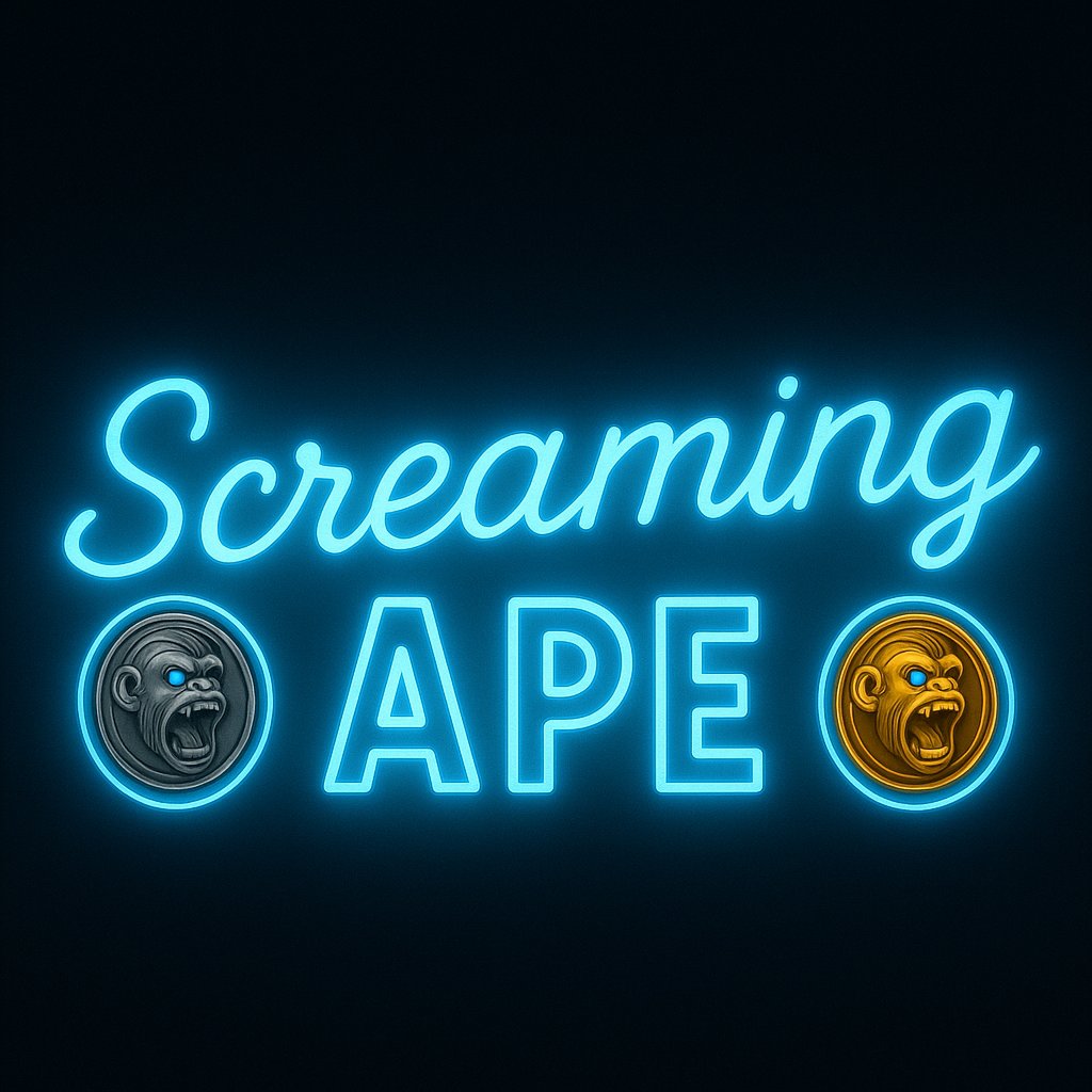 Screamingape_'s tweet photo. 🔥 SCREAMING APE 🔥

$SCAPE 🪙

💰 Gold :
👉
vpj3xxonKb8QiKACAxQ8BvJoSCtrsr1kyiCA6ujgray

🥈 Silver
👉AT24SeqyUz1YR59TCzfMsEEVFo9zXLoarYUJoJws4ray

💎 Bonus  NFT Mint –
https://t.co/FGdYQf9e8Y…

#NFT #Crypto #Web3 #Solana #SCREAMINGAPE #Memecoins #NFTdrops https://t.co/H6XkOu4QVy