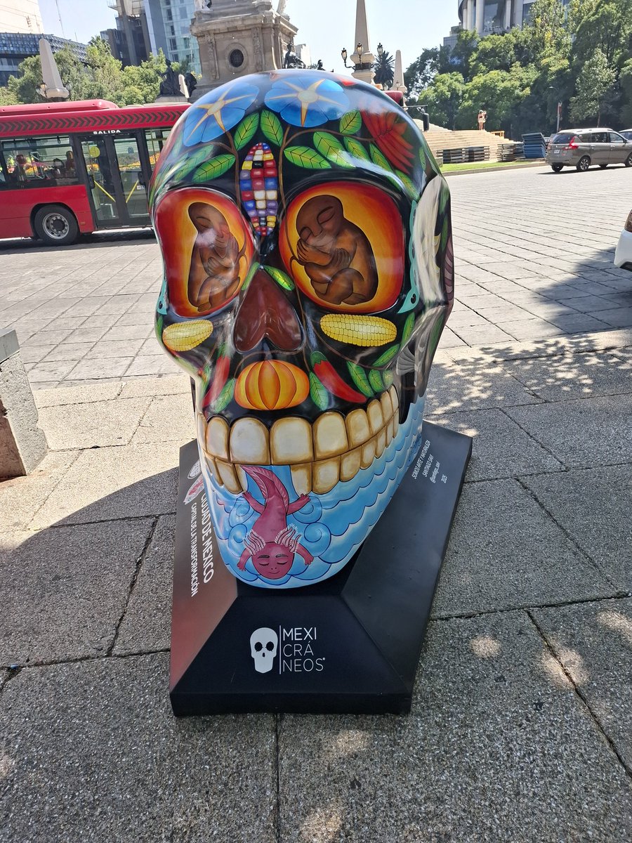 Exposición Cráneos 2025 Av Reforma