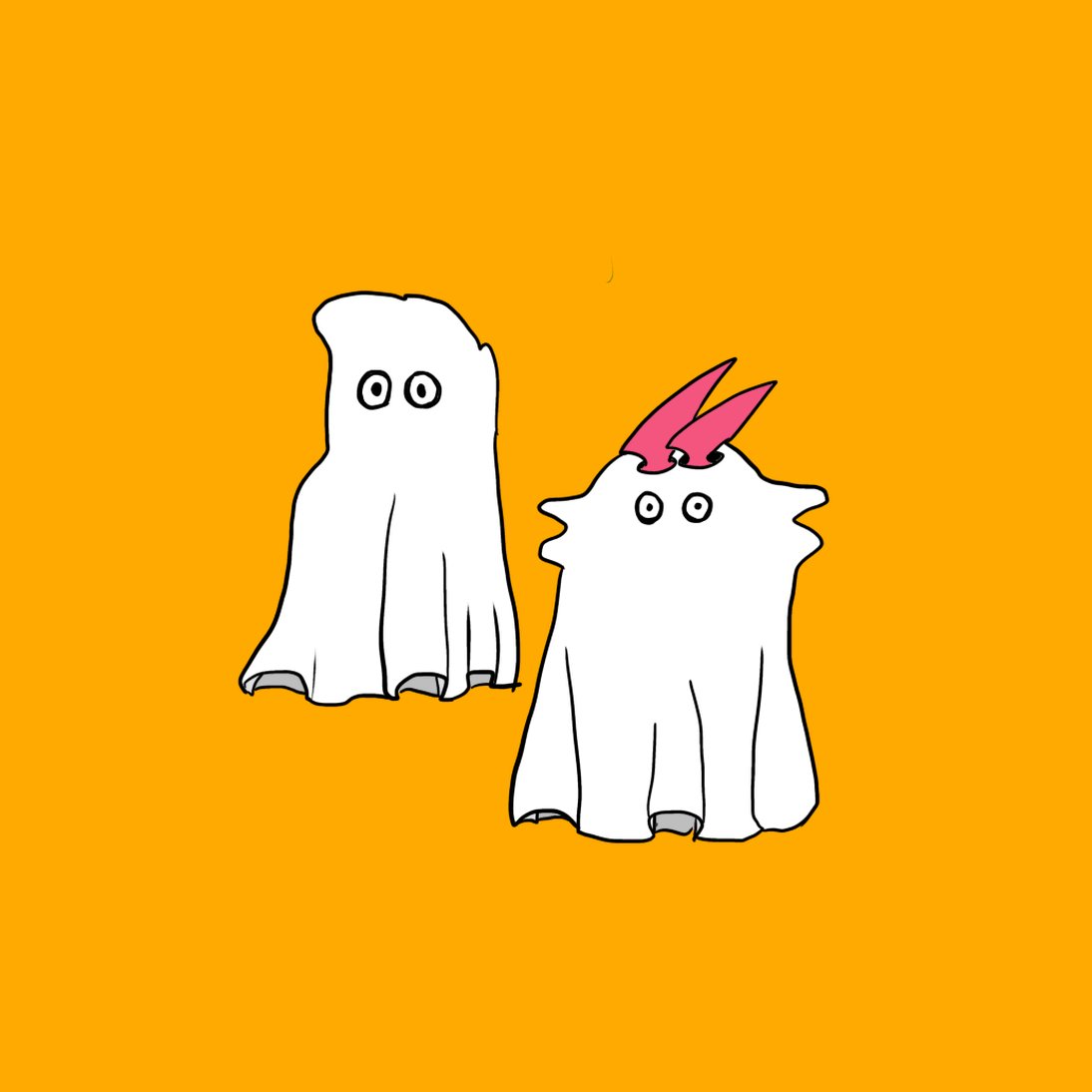 これは仮装した遊馬とアストラル
ハロウィンがめちゃくちゃ近いの今気が付いた。まだ10月入ったばかりなんじゃ…？時間の進みがおかしい。