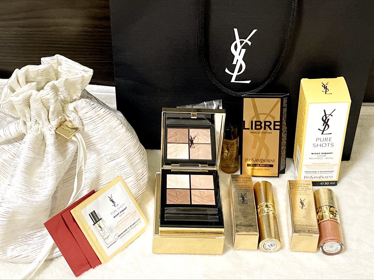 デパコス♥イヴ・サンローラン　ゴールデングロス　5本まとめセット売り♥箱アリ♥ デパコス♥イヴ・サンローラン ゴールデングロス 5本まとめセット売り