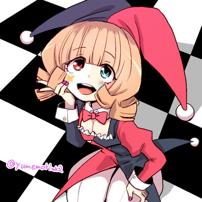 ピエロ服の沙々ちゃんで
 描かせていただきました!

 #まどマギ版ワンドロ 