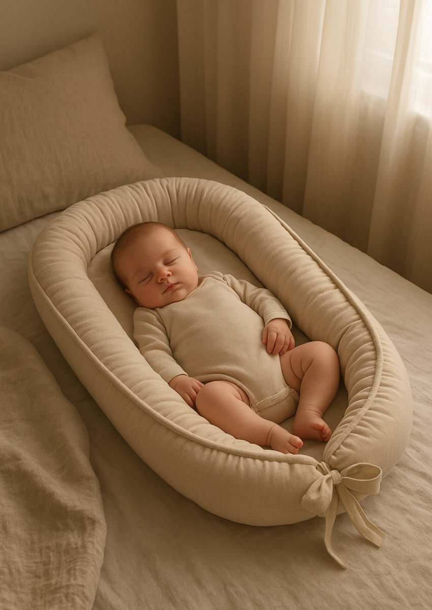 Parents don’t realize it until they try one…

A baby nest can turn sleepless chaos into peaceful naps.
It’s like giving your newborn a soft hug—every single time they rest. 🤍

If your little one fights sleep, try this.
👇 #BabyNest #NewParents #MomLife 
babynestbed.com