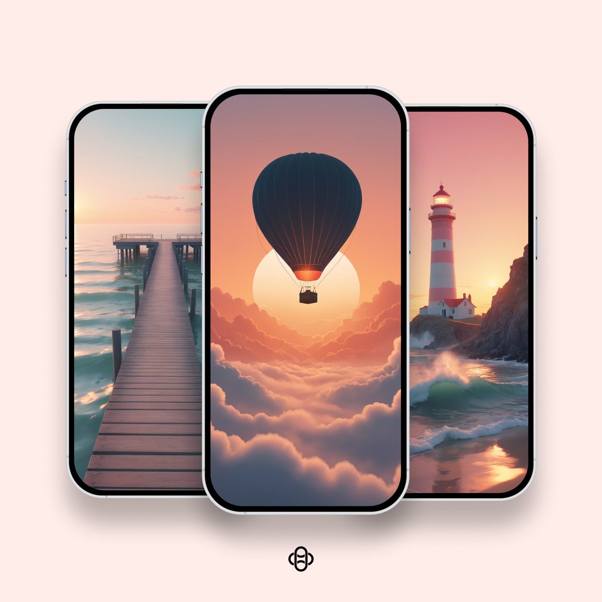 Minimalist Calm landscape wallpapers 🌅