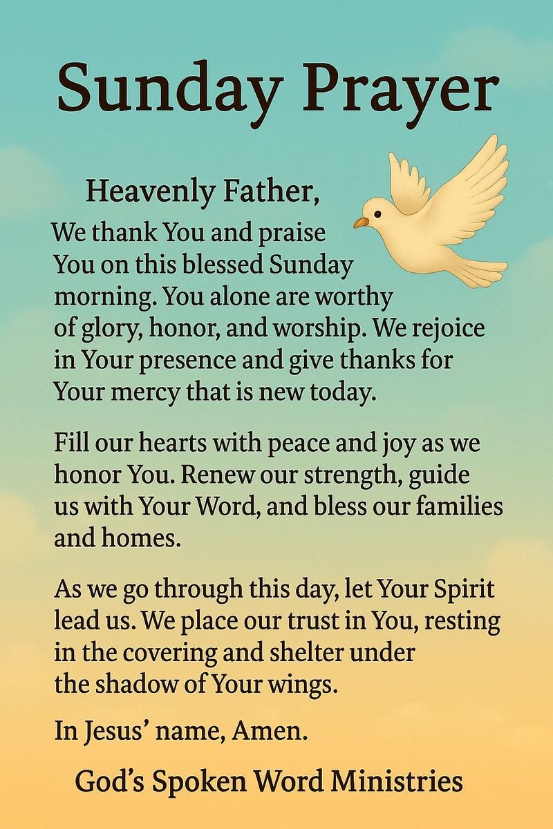 Morning prayer 🙏✝️🌞