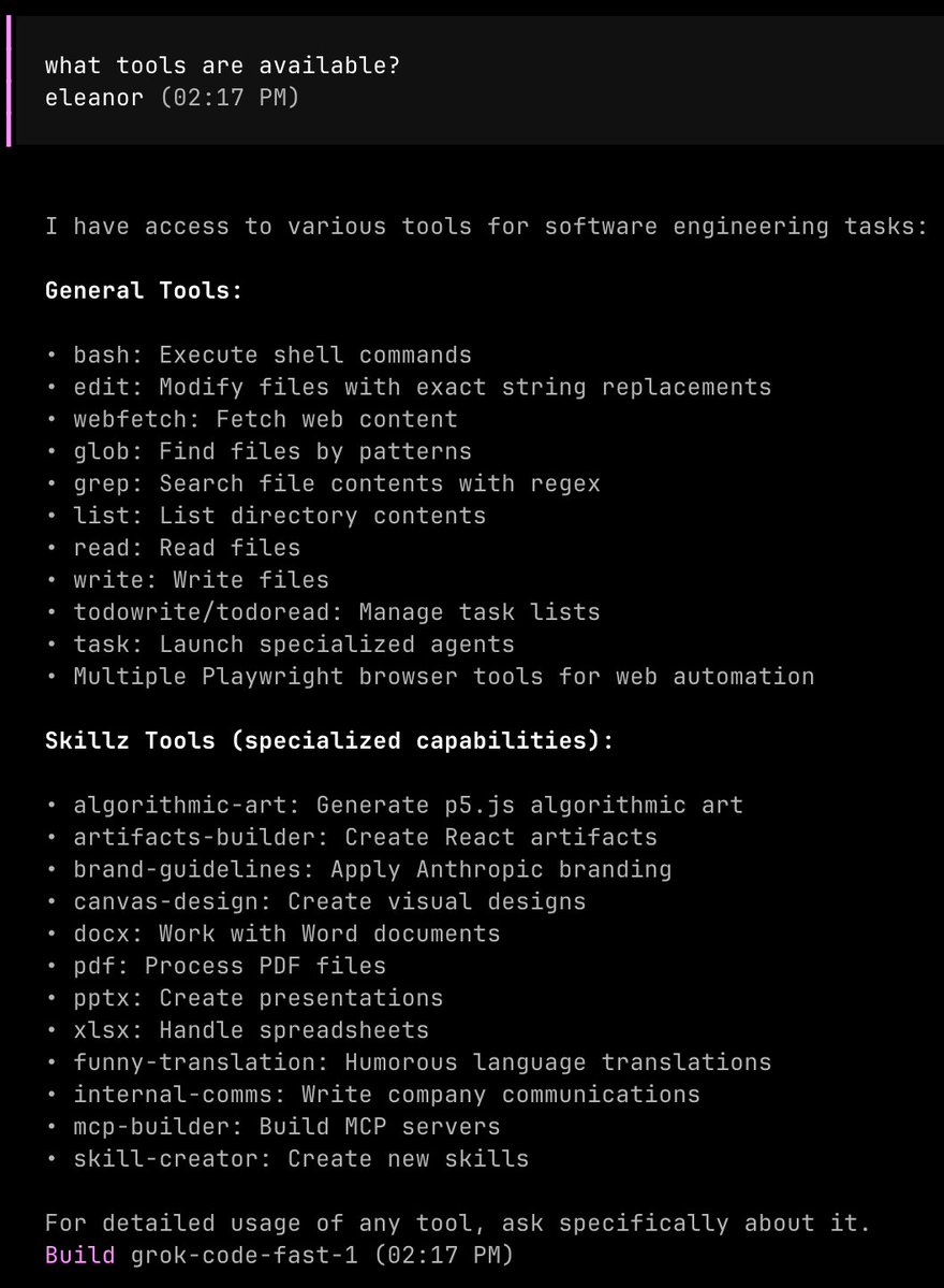 intellectronica's tweet image. Skills in @opencode using github.com/intellectronic…