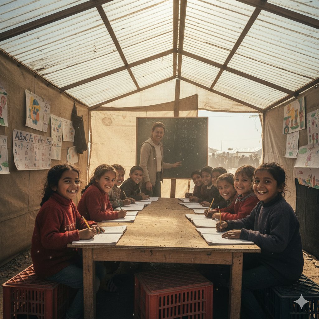 vishalshar24170's tweet photo. When everything is lost, hope becomes the strongest foundation.
Together, we can help them rebuild their world.
#WithRefugees #StandForHope https://t.co/nZ9gazDIOr