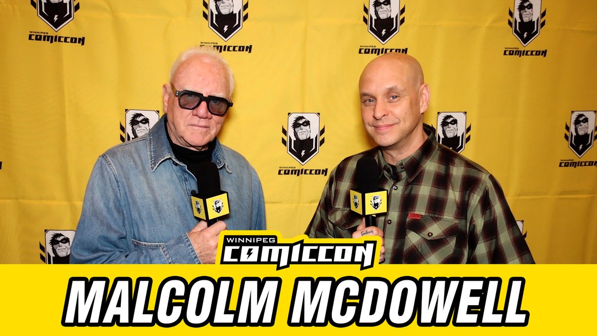 WinnipegCC's tweet photo. Meet Malcolm McDowell at Winnipeg Comiccon 2025! https://t.co/ygxDZcQ1LX

#aclockworkorange #winnipegcomiccon2025 https://t.co/9ZSbX5JBe8