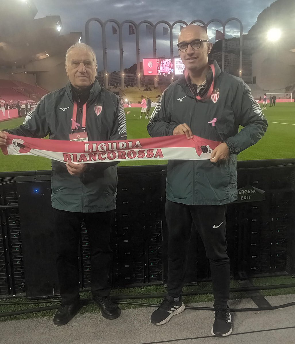 CSMonaco's tweet image. Nos antennes étaient présentes pour assister à la 1er victoire de notre nouveau coach. Poussive mais très importante pour recoller le podium ! #ASMTFC #DagheMunegu #ASMonaco #Partouttoujours @Munegu2607 @monegask6075 #CSMLiguria @biancorossi83