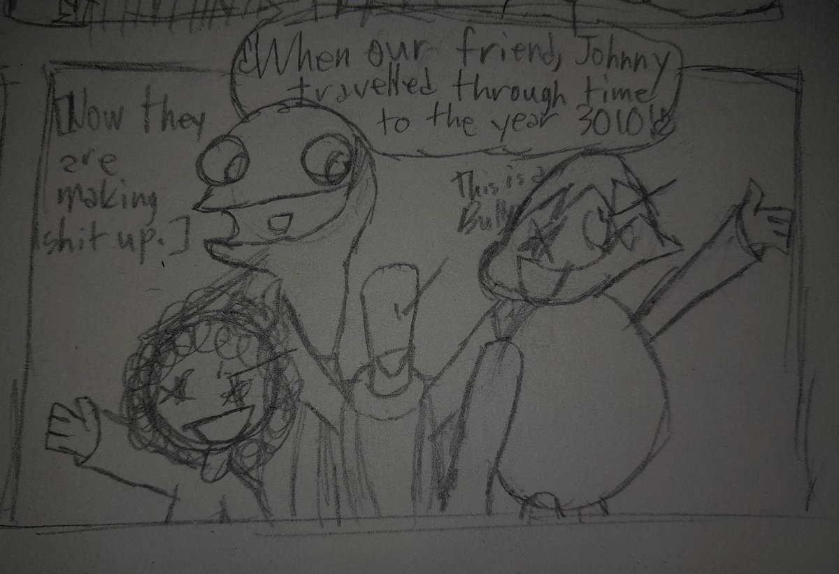 VBLuckyNumber12's tweet photo. Sneak Peek of a new Baldi's Basics x South Park Comic.
#BaldisBasics
#BaldisBasicsPlus
#BBIEAL
#Baldi
#Playtime
#ItsaBully
#ArtsandCrafters
#SouthPark
#SouthParkBiggerLongerandUncut
#WhatWouldBrianBoitanoDo https://t.co/GBOq9oMdPr