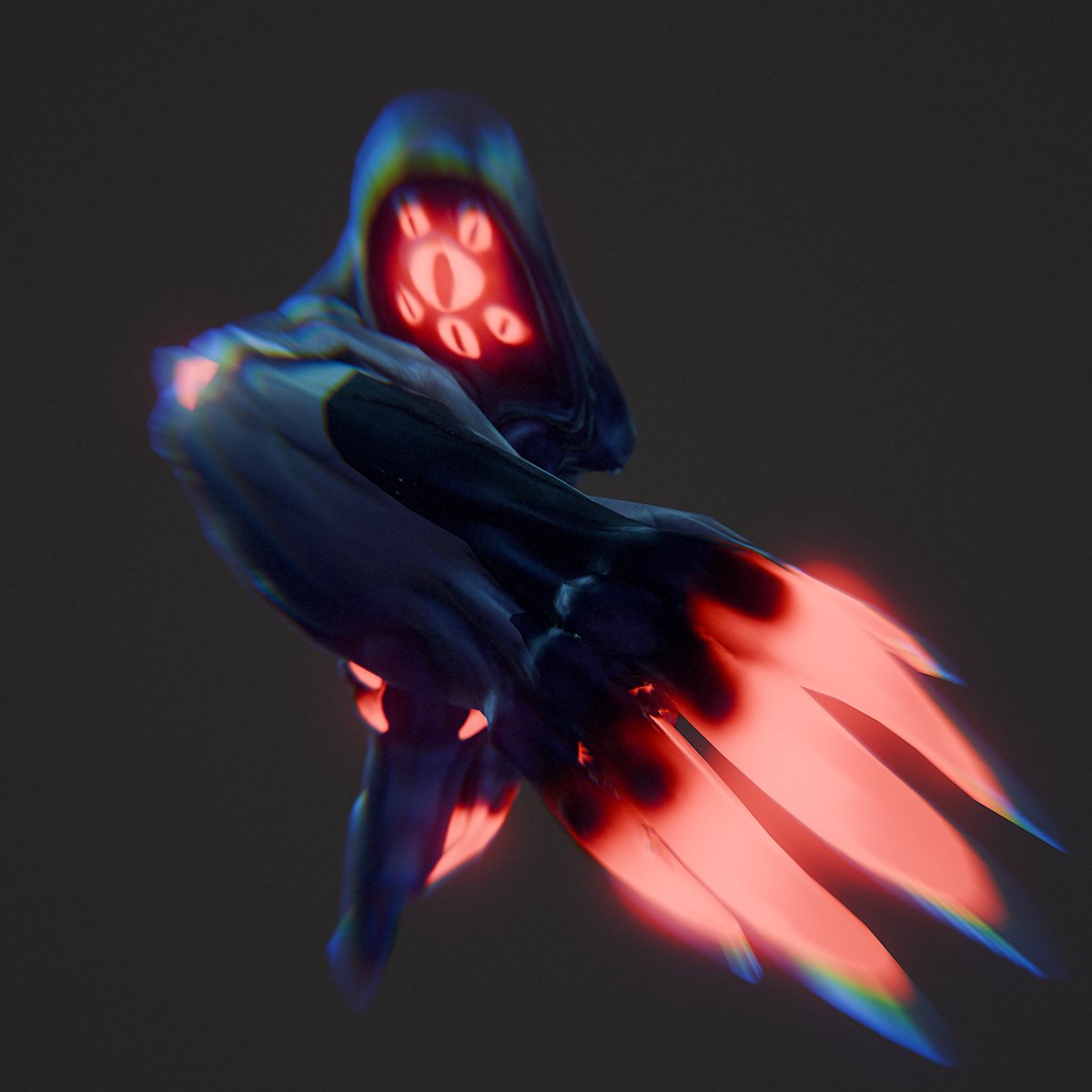 Spectre via <a href="/artstationhq/">ArtStation.com</a> artstation.com/artwork/oJVerW 

#horrorgame 
#3DModel #spectrecreature #creature #gamedev