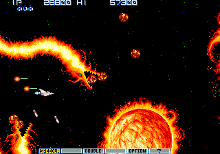 Lost_Town_Fr's tweet photo. Peu de jeu me donne cette impression d'immensité de l'espace comme #Gradius. Il y a dans cette série de #shmup @Konami  un romantisme qui fait que tout semble possible !

https://t.co/AE5mncabVE

Alors parlons de ces jeux comme rarement ! En tentant d'en décrire l'onirisme ! https://t.co/uX0hmV6IfG