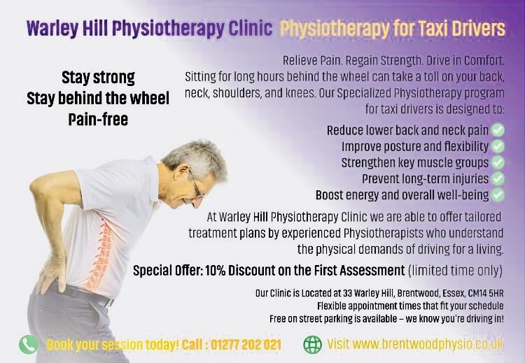 Walshy1699's tweet photo. Been here for Physio and Acupuncture  for my knee and hip after suffering for a while due cab driving posture 😬 Now well on the way to being pain free!  Check them out, 2 minutes walk from Brentwood station, and 2 Hours free parking outside 👍🏼 Also sports injuries etc covered. https://t.co/tO8dQ5kpfR