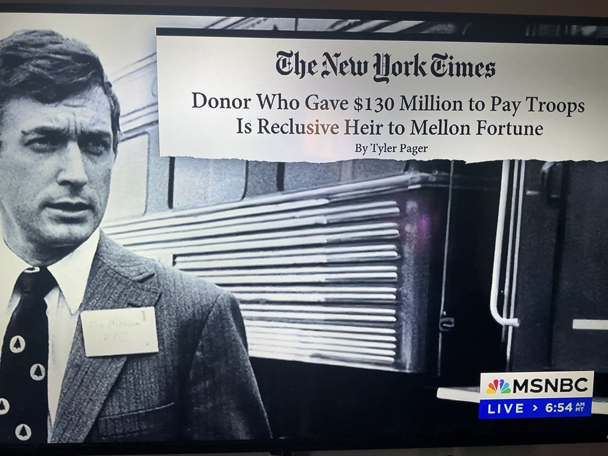 A wee nip of rum in my coffee, turn on the TV and see this. So now our government is being funded by secret Santas ….?