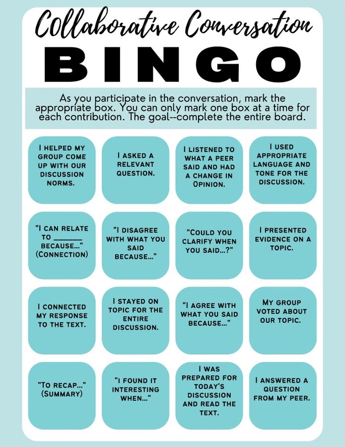 teacher2teacher's tweet image. There are endless ways for your Ss to leap into the conversation!
Here's a smattering of suggestions from educators @BASDLitCoaches: