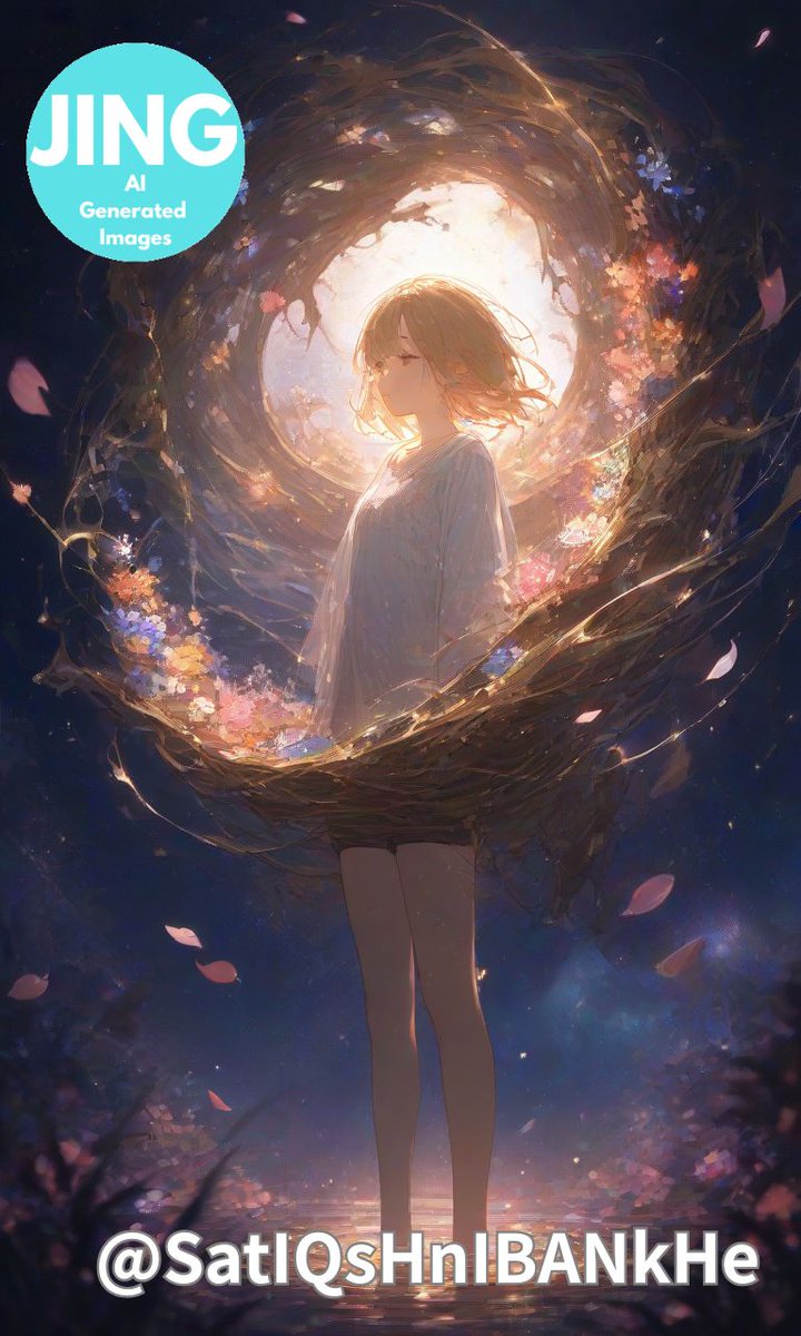SatIQsHnIBANkHe's tweet photo. 「月に照らされる少女」

#宇宙と花 #GalacticBloom #CosmicGirl #AIart #AstralBloom https://t.co/ONoQ5LgVmw