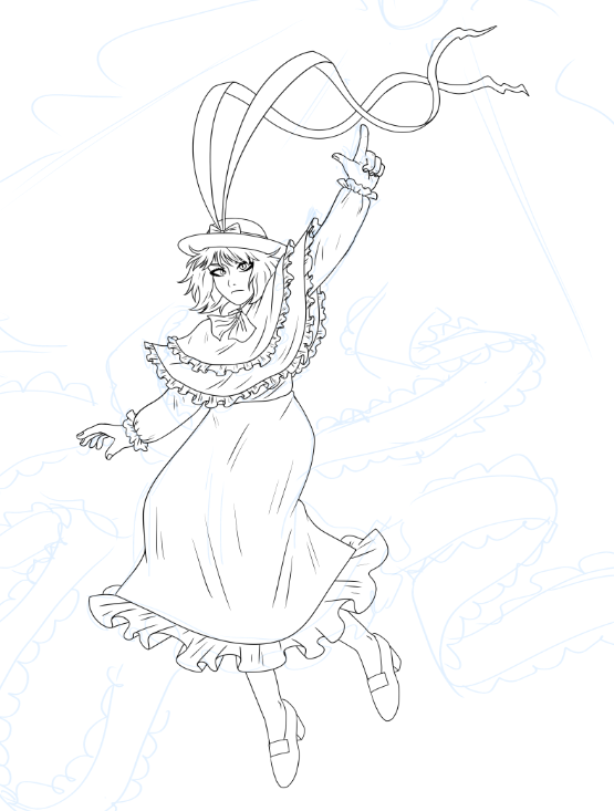 a wip of Iku 
#Touhou #東方Project