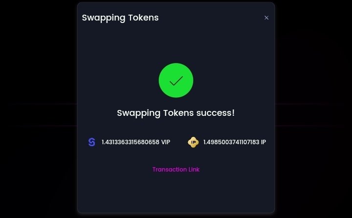 EddyGdoogle085's tweet image. Daily transactions on PiperX, smooth and low gas as always.
#PiperX #Web3 #Verio #StoryProtocol