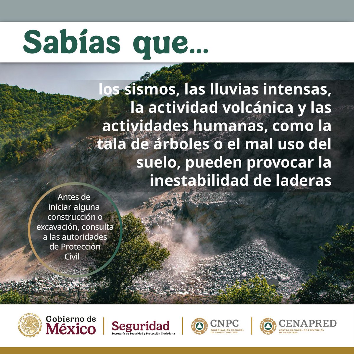 Evitar construir o intervenir en zonas inestables ayuda a proteger tu hogar y el entorno. Antes de cualquier obra, es importante conocer el tipo de suelo y las condiciones del lugar para reducir riesgos. 🏡🛠️