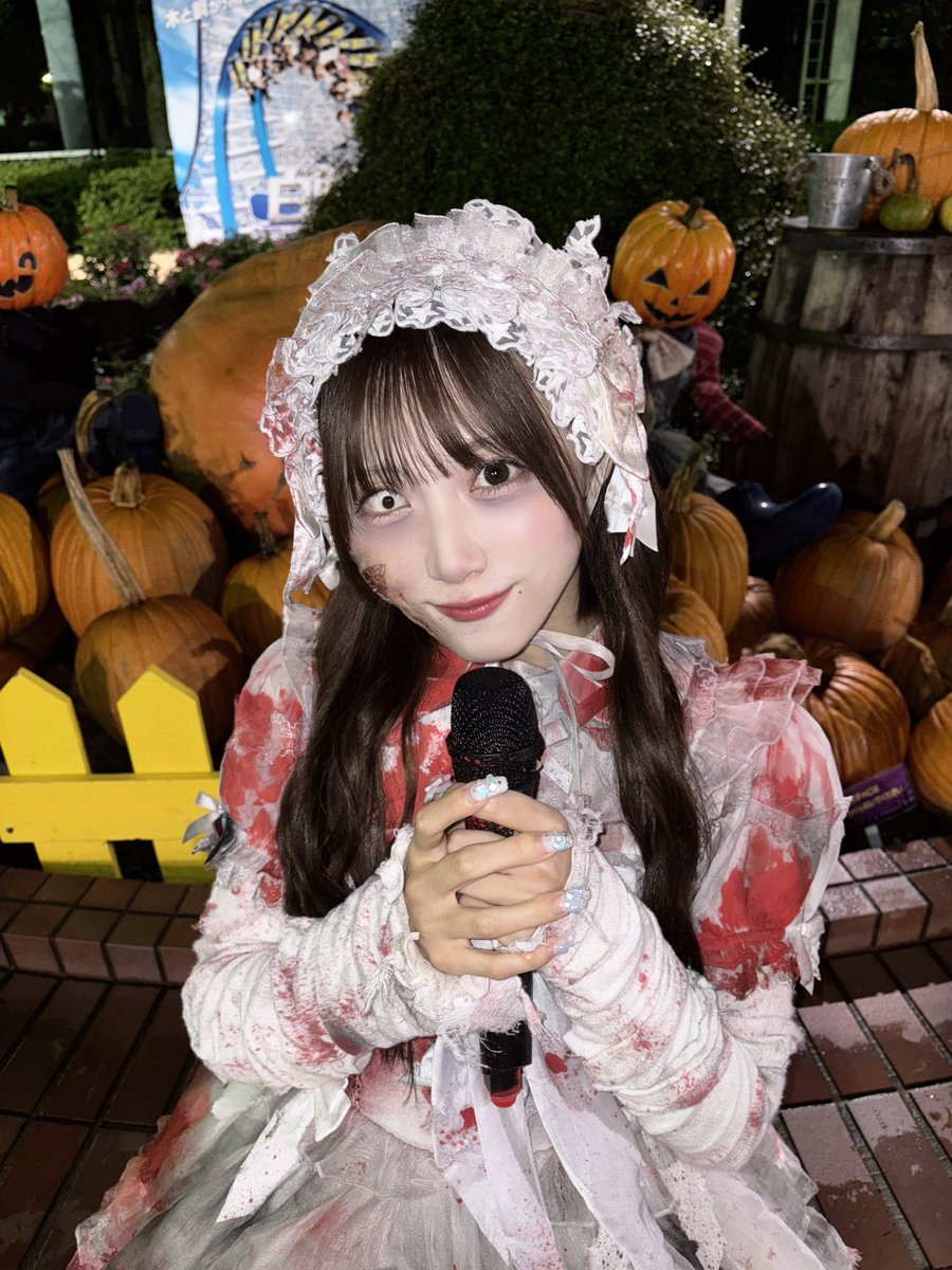 #ナガハロ #ナガシマゾンビアイランド2025 
アイドルゾンビを担当させていただきました！
4日間ありがとうございました🧟‍♀️幼い頃からよく遊びに来ていたナガシマスパーランドのイベントで、キービジュアルという貴重な経験をさせていただけてとても嬉しかったです✨楽しかったー！！！