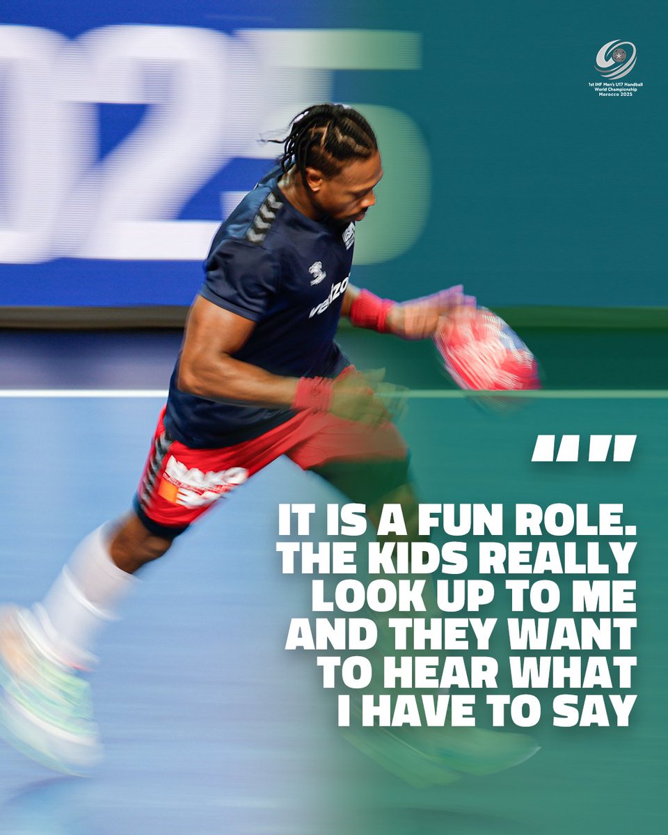 ihfhandball's tweet photo. A stalwart of 🇺🇸 USA men with over 700 goals and still an active player, Gary “Hangtime” Hines is serving as an assistant coach for the U17 team in Morocco 🙌 The Americans continue their grassroots-and-up efforts to popularise the sport in the US 🚀

📰 https://t.co/Sp6saS7NwR https://t.co/aYUejhdNOY