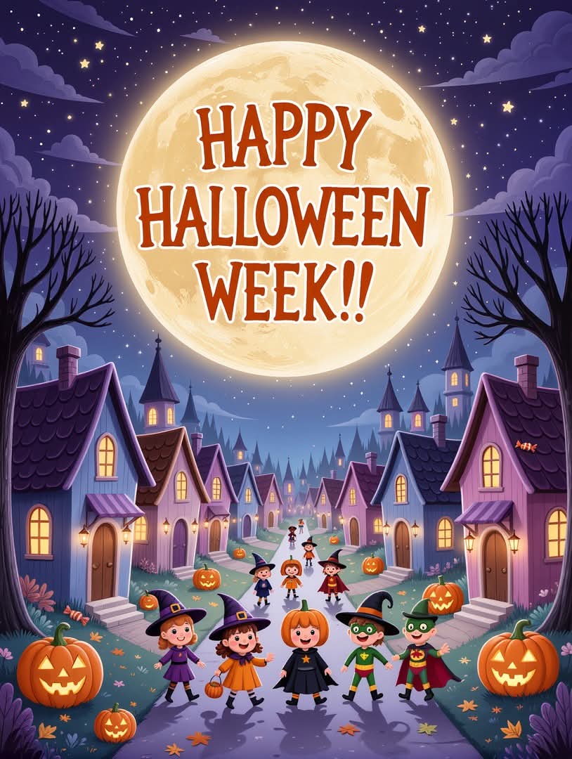 Happy Halloween week! 🎃🍂