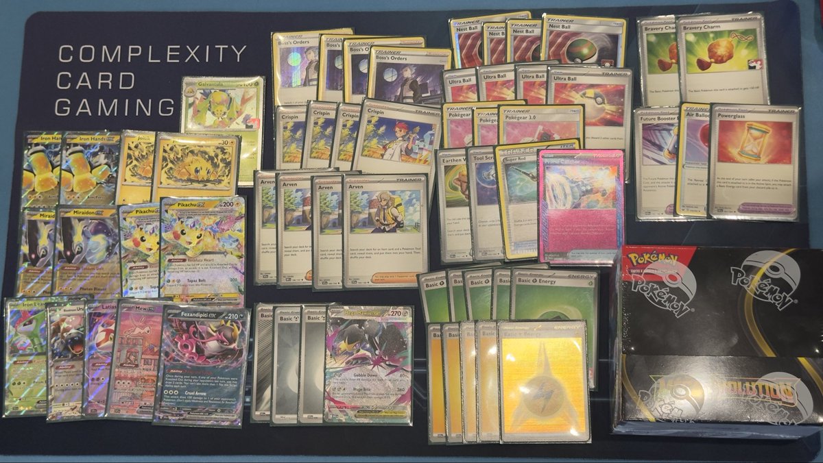 DaoTCG's tweet image. Finished 7-1-5 at Pokémon Regionals Lille for Top 128! 🇫🇷

Struggled to find a deck I really clicked with, so ended up trusting @LukeStarB’s call - but true credit to @pokehawkeye for the list! 

#PokemonTCG
#LilleRegional