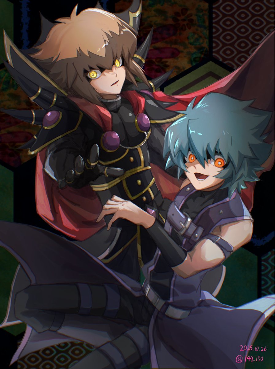 闇の世界の支配者たち

と弾幕バトルできるゲームのリリース記念絵（セルフ）
epikouto.booth.pm/items/7379007