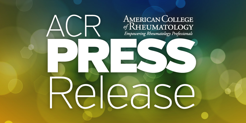 American College of Rheumatology tweet media